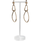 Frosted Acrylic Earrings Display Holder Jewelry Stand