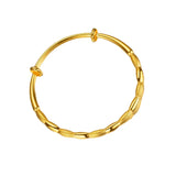 Frosted Olive Bracelet 14k Real Ronghuafugui Fine Jewelry