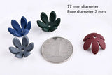 Frosted Matte Flower Petals Bead DIY Jewelry Accessories
