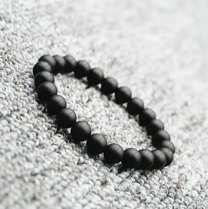 Frosted Stone Bracelet for Men and Women