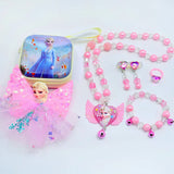 Frozen Aisha Necklace Set Children Anime Aisha Princess Pendant Necklace