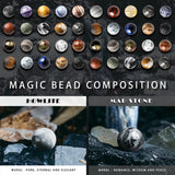 Natural Howlite Map Stone Beads Bracelet for Anxiety Relief