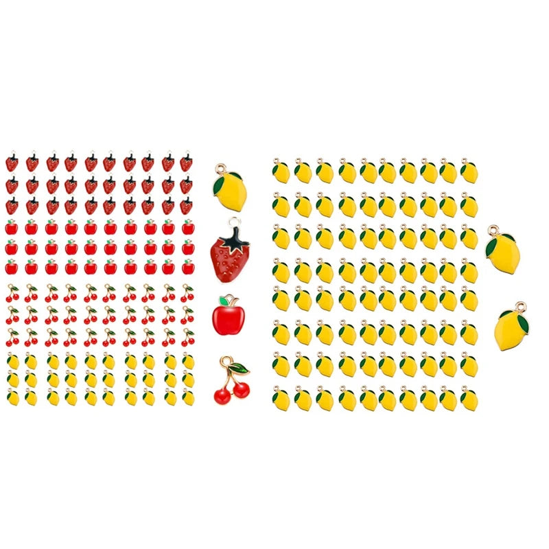 Fruit Charms Pendant for DIY Jewelry Making Earrings