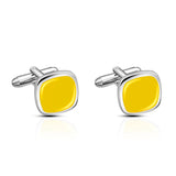 Youthful Copper Cufflinks Colorful Jewelry for Suit
