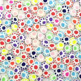100Pcs 10mm Smiley Face Beads for Jewelry Making