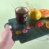Silicone Fruit Tea Cup Tray Epoxy Resin Mold DIY Home Decor Casting Tool