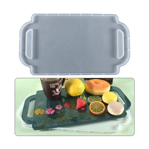 Silicone Fruit Tea Cup Tray Epoxy Resin Mold DIY Home Decor Casting Tool
