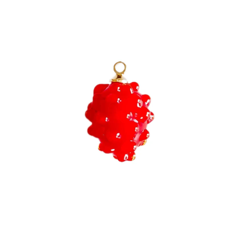 Fruit Vegetables Acrylic Charms Earring Accessories Necklace Jewelry DIY