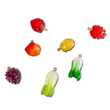 Fruit Vegetables Acrylic Charms Earring Accessories Necklace Jewelry DIY