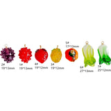 Fruit Vegetables Acrylic Charms Earring Accessories Necklace Jewelry DIY