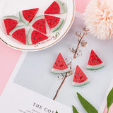 Watermelon Resin Charms For Jewelry DIY