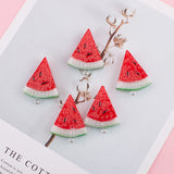 Watermelon Resin Charms For Jewelry DIY