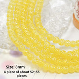 Fruit-Flavored Soda Bubble Glass Beads DIY Bracelet Material