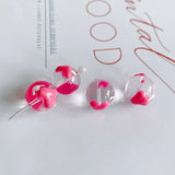 Fruit series glass beads cherry blossom butterfly DIY bracelet material