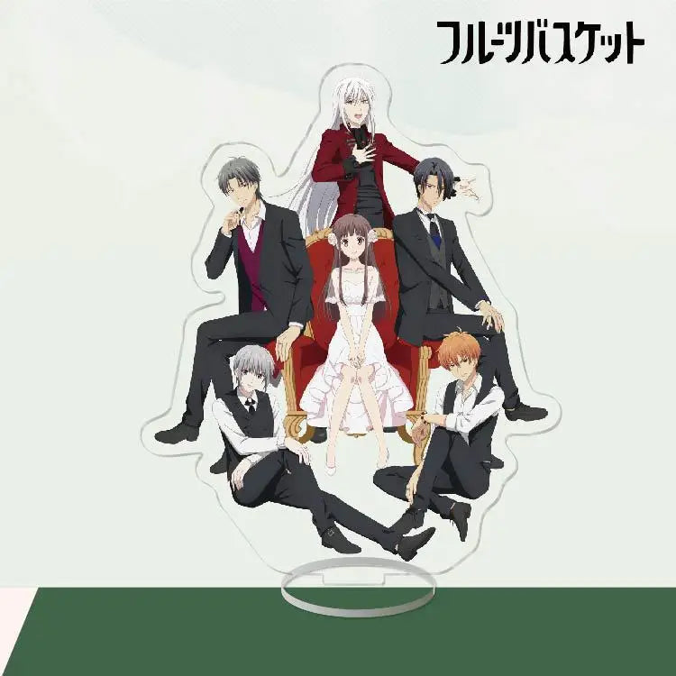 Fruits Basket Acrylic Stand Desk Decoration Standee Gift