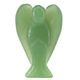 1pc Peace Angel Figurine Crystal Guardian Stone Ornament for Jewelry Making