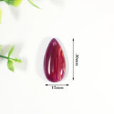 Purple Strip Agates Necklace Charms for DIY Jewelry Making