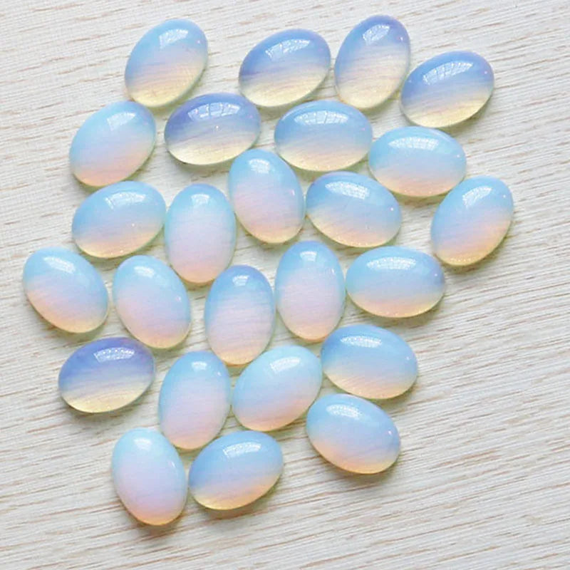 Teardrop Opal Stone Beads 13*18mm 30Pcs for Jewelry Making