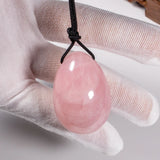 Rose Quartz Yoni Eggs Crystal Set for Massage