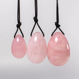 Rose Quartz Yoni Eggs Crystal Set for Massage