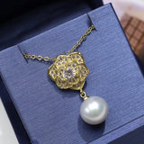 Fuguihua Freshwater Pearl Pendant 11-12mm Necklace