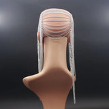 Aluminum Chain Multilayer Punk Rock Head Chain Hair Jewelry Women Party Wedding