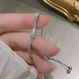 Diamond Bow Bracelet - High Sense of Charm
