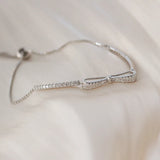 Diamond Bow Bracelet - High Sense of Charm