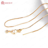 18K Copper Spring Clasps Lobster Chains Bracelets