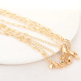 14K Brass Necklaces Finished Chains Jewelry Making Supplies