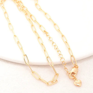 14K Brass Necklaces Finished Chains Jewelry Making Supplies