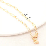 14K Brass Necklaces Finished Chains Jewelry Making Supplies