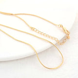 14K Brass Finished Necklace Chains Jewelry Supplies