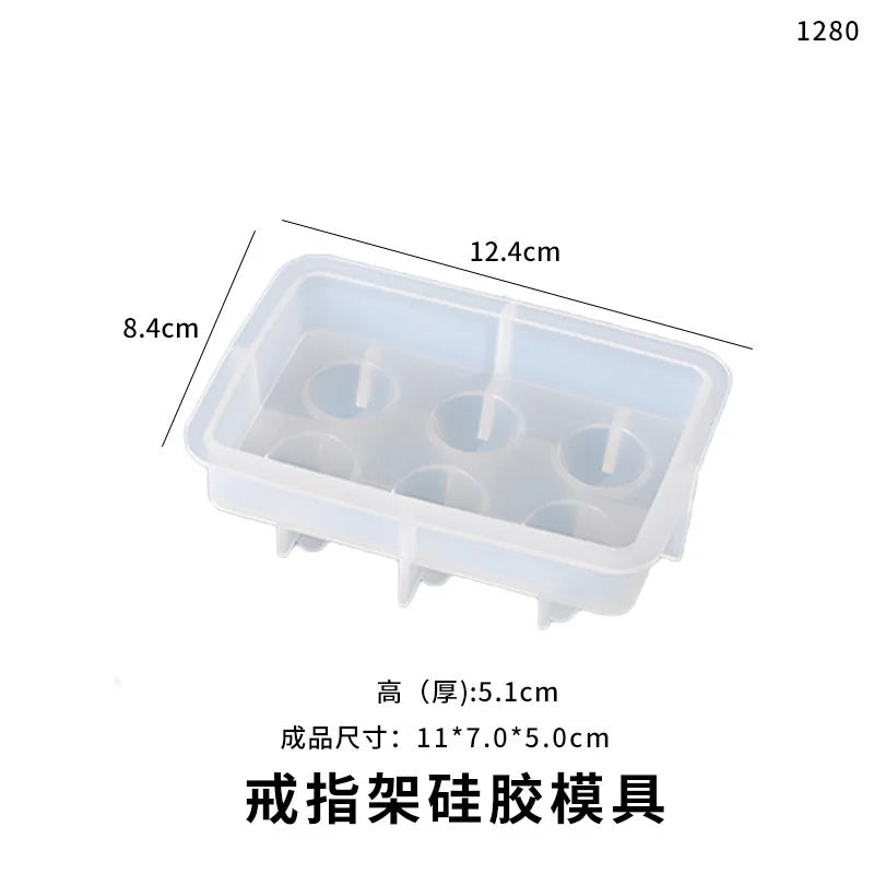 Tapered Silicone Mold for Jewelry Epoxy Production