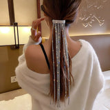 Rhinestone Hairpins Tassel Crystal Hair Accessories