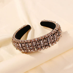 Crystal Padded Headband Women Hair Accessories Baroque Hair Bands