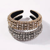 Crystal Padded Headband Women Hair Accessories Baroque Hair Bands