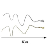 Rhinestone Snake Hair Band Tassel Crystal Headband Hairpin Women