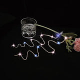 Rhinestone Snake Hair Band for Women Tassel Headband Hair Accessories