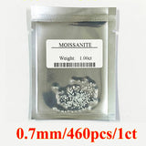 D VVS1 Loose Moissanites Stones 1CT D VVS1 Gemstone