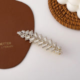 Leaf Side Hairpin Feminine Hair Ornament