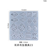 Leaf Shaped Silicone Mold for Epoxy Resin Jewelry