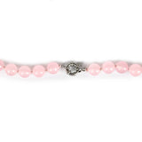 10mm Rose Quartz Necklace - Romantic Gift for Her
