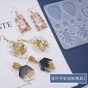 Epoxy Resin Pendant Silicone Mold for Jewelry Making