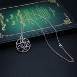 Fullmetal Alchemist Necklace Stainless Steel Chain Magic Circle Metal Necklaces