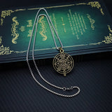 Fullmetal Alchemist Necklace Stainless Steel Chain Magic Circle Metal Necklaces