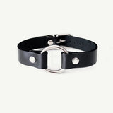 Sexy Punk PU Leather Round Collar Choker Gothic Woman Charm Jewelry