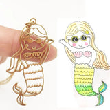 Mermaid Pendant Necklace Kid's Child Artwork Safety Logo Jewelry