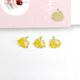 Cartoon Cat Monkey Corgi Panda DIY Earring Key Chain Jewelry