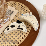 Dog Rhinestone Hair Clip Spot Dog Claw Clip Hair Accessories